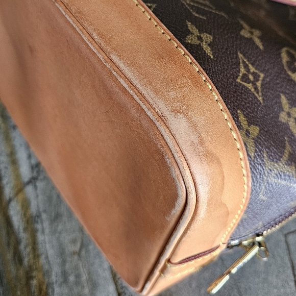 Louis Vuitton 3 Piece Set Vintage Alma Canvas Bag Wallet Lock & Box Set W/ COA - Picture 7 of 16